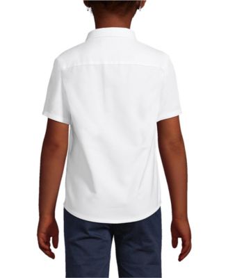 Big Girls Short Sleeve Oxford Dress Shirt