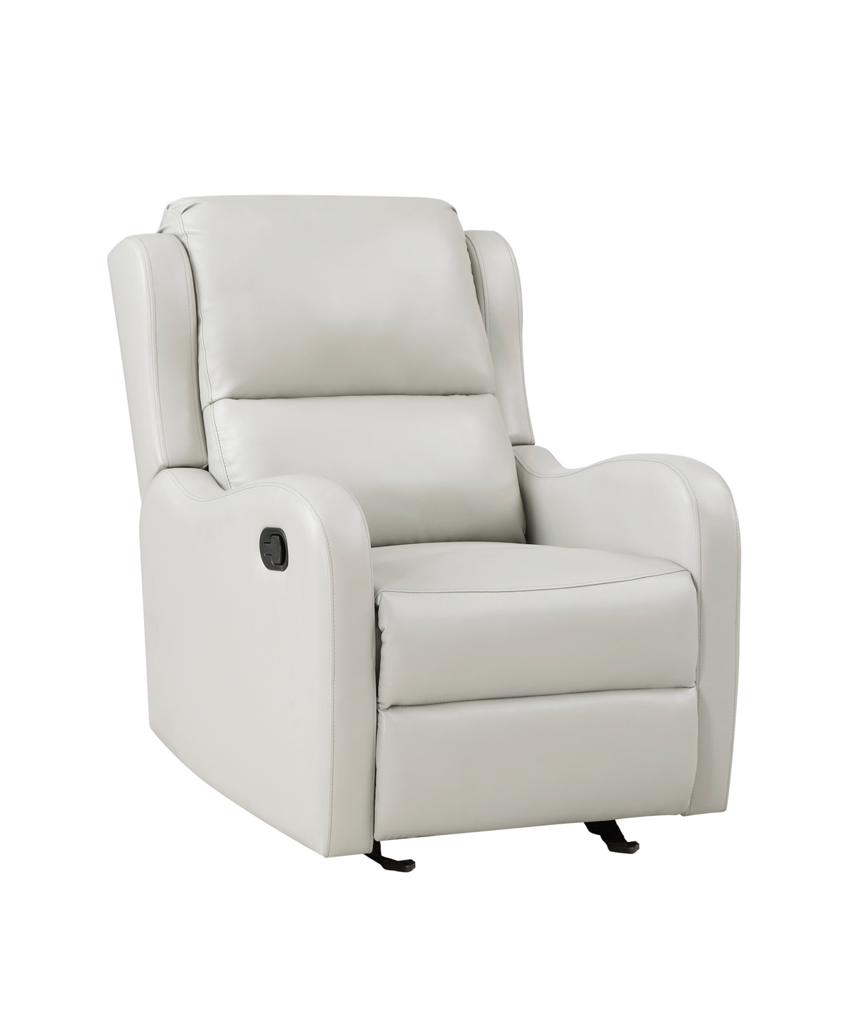HOMELEGANCE WHITE LABEL CYNTHIA 30" GLIDER MANUAL RECLINER 