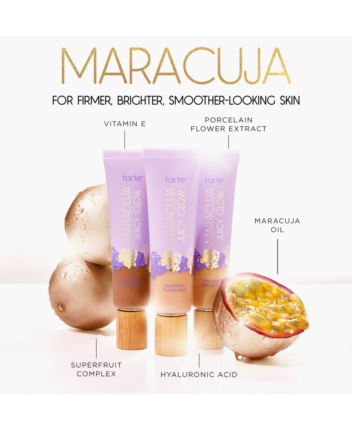 Tarte Maracuja Juicy Glow Skin Tint - 35N Medium Neutral