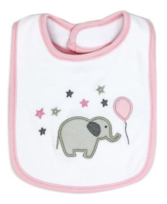 Baby Girl Elephants and Balloons 5 Piece Layette Set