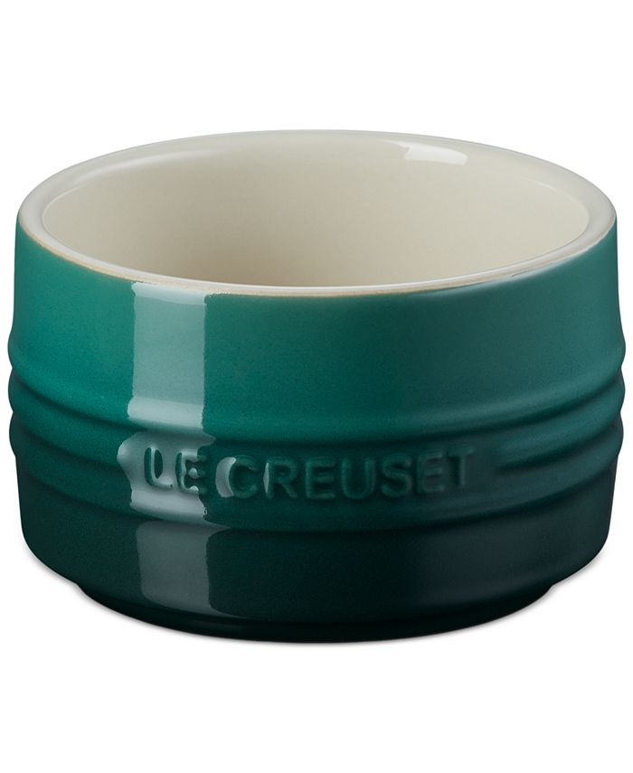 Le Creuset Stoneware Round Straight Wall Ramekin - Macy's
