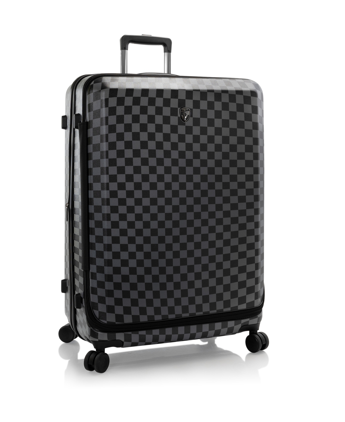 Heys Hey's Ez Fashion Hardside 30" Check-in Spinner Luggage In Black Grey Check