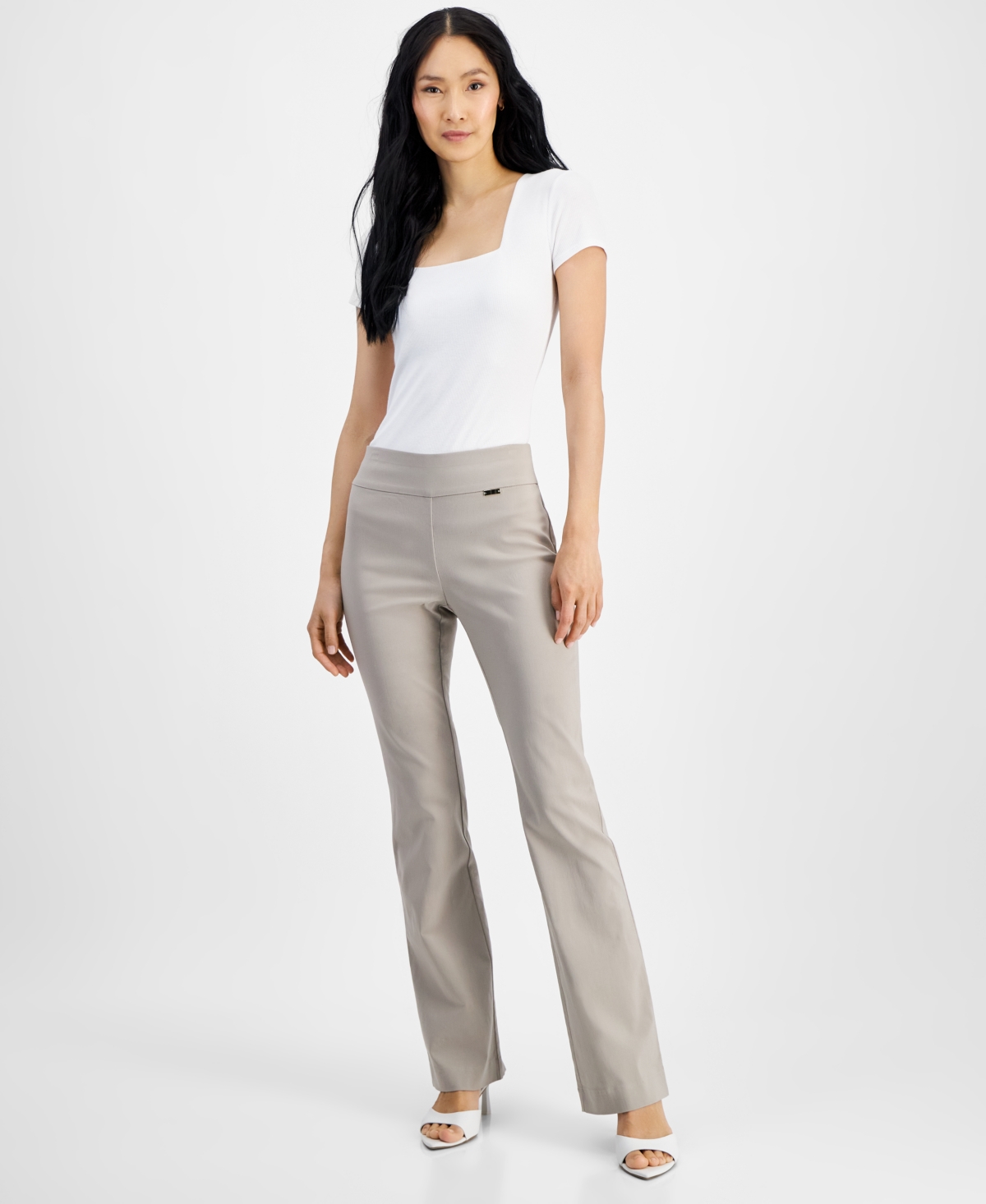 Women's Mini Bootcut Pants, Created for Macy's - Tropical Punch