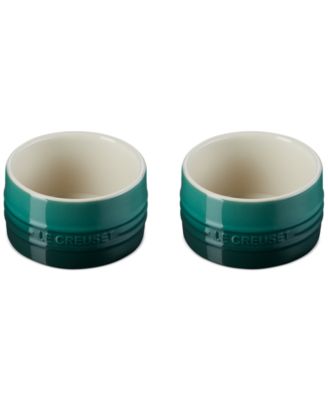 Stoneware Round Ramekin Straight Wall Set