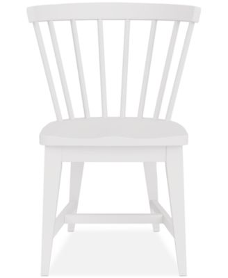 CLOSEOUT! Catriona 5pc Dining Set (Round Dining Table & 4 Wood Side Chairs)