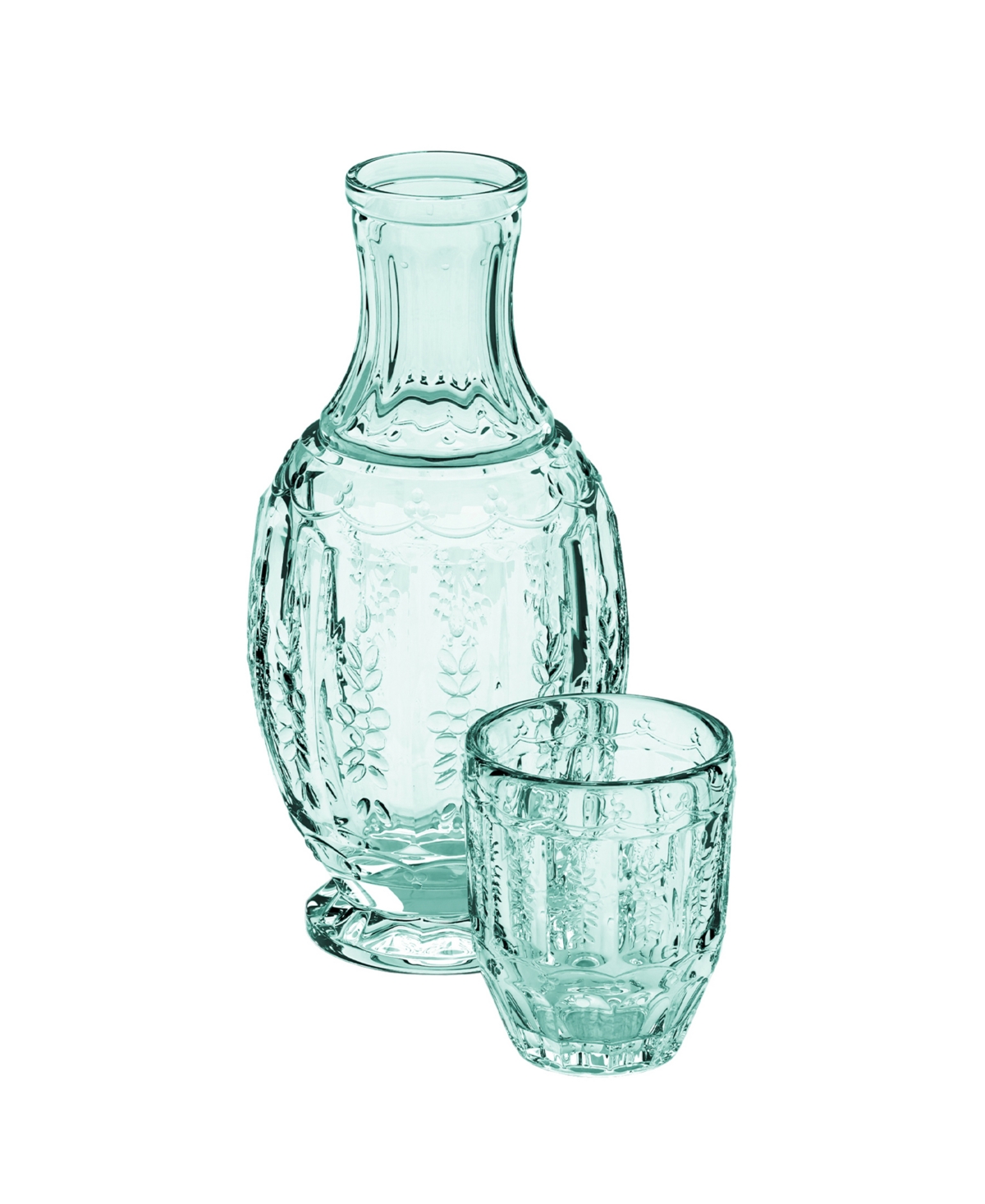 Jay Imports 2-piece Carafe And Cup Set