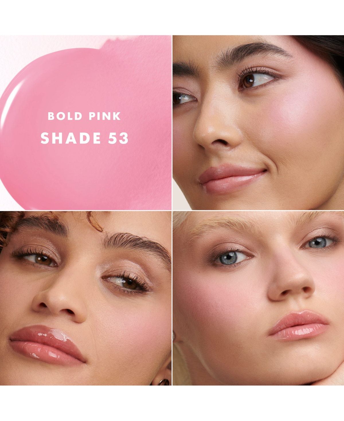 Giorgio Armani Armani Beauty Luminous Silk Cheek Tint In 53 - Bold Pink (cool Baby Pink)