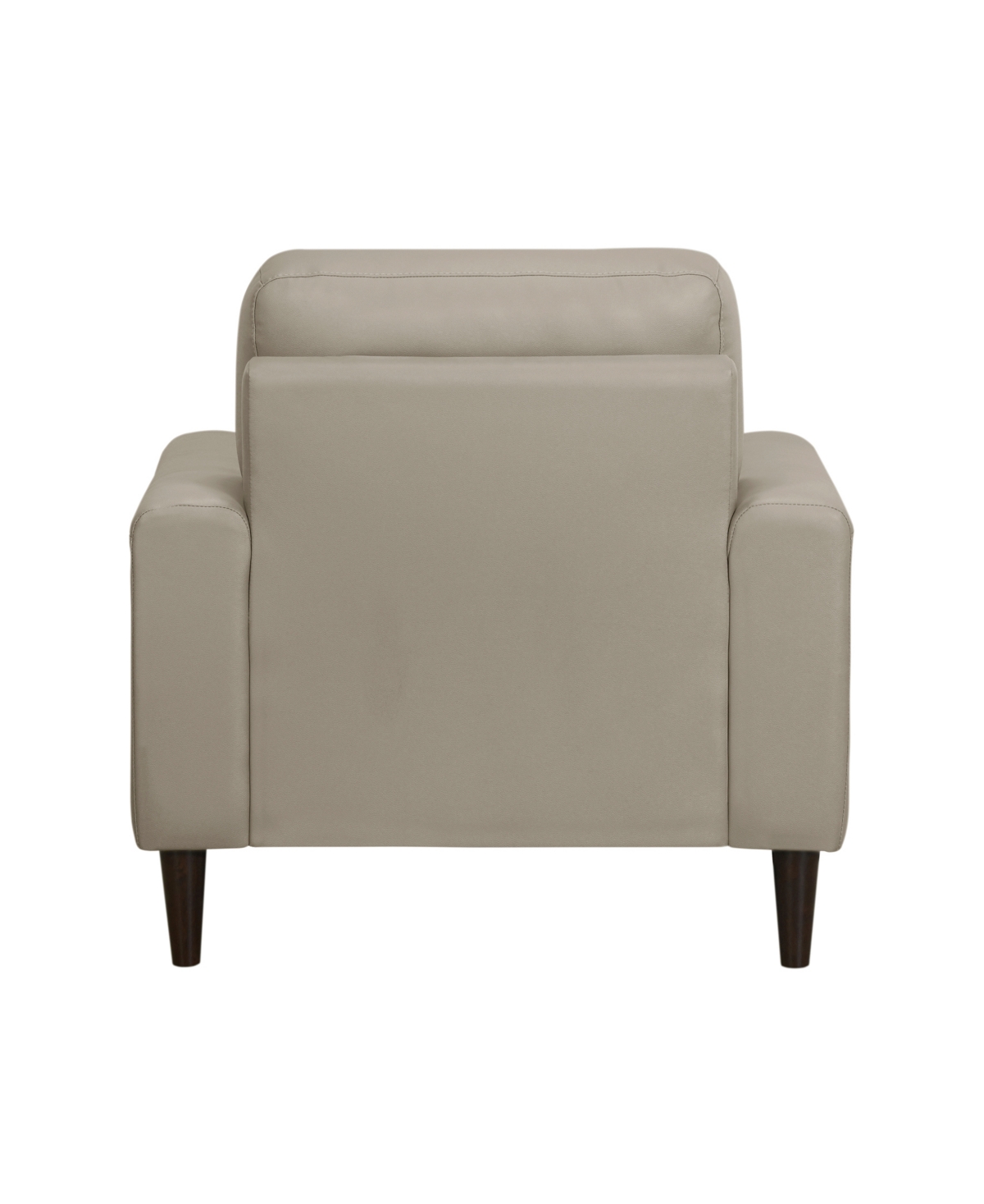 Homelegance White Label Tabor 37" Leather Match Chair In Beige