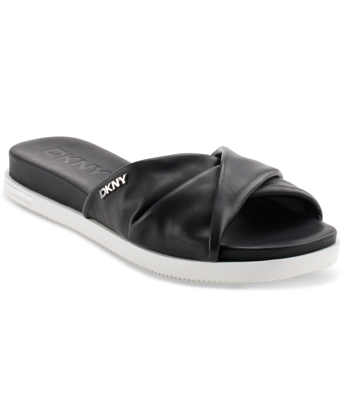 Women's Jezebel Twisted Slide Sandals - Black