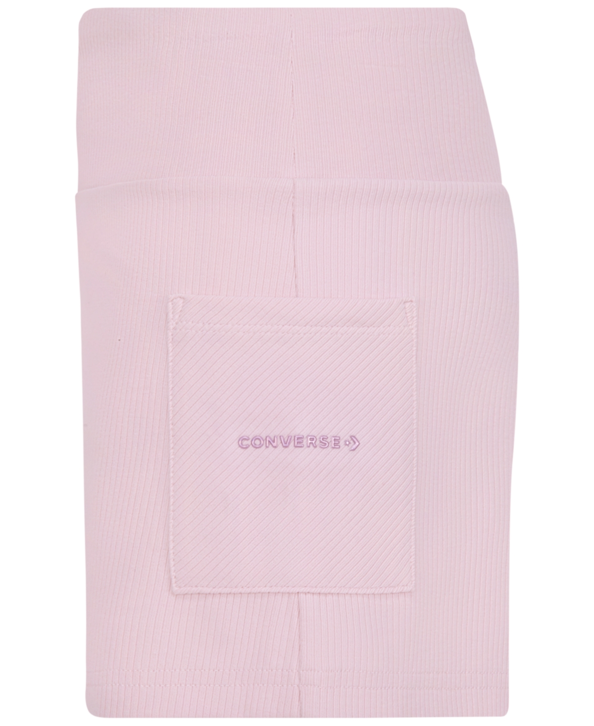 Converse Girls Wide Waistband Rib Shorts