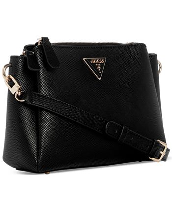 GUESS Noelle Triple Compartment Crossbody Black main image 1