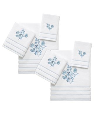 Mystic Floral 2-Pc. Hand Towel Set, 16" x 28"