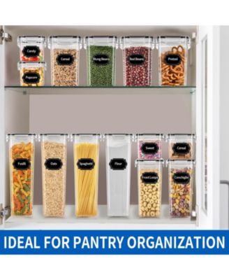 Airtight Food Storage Containers with Lids 24pcs Dry Food Storage Containers