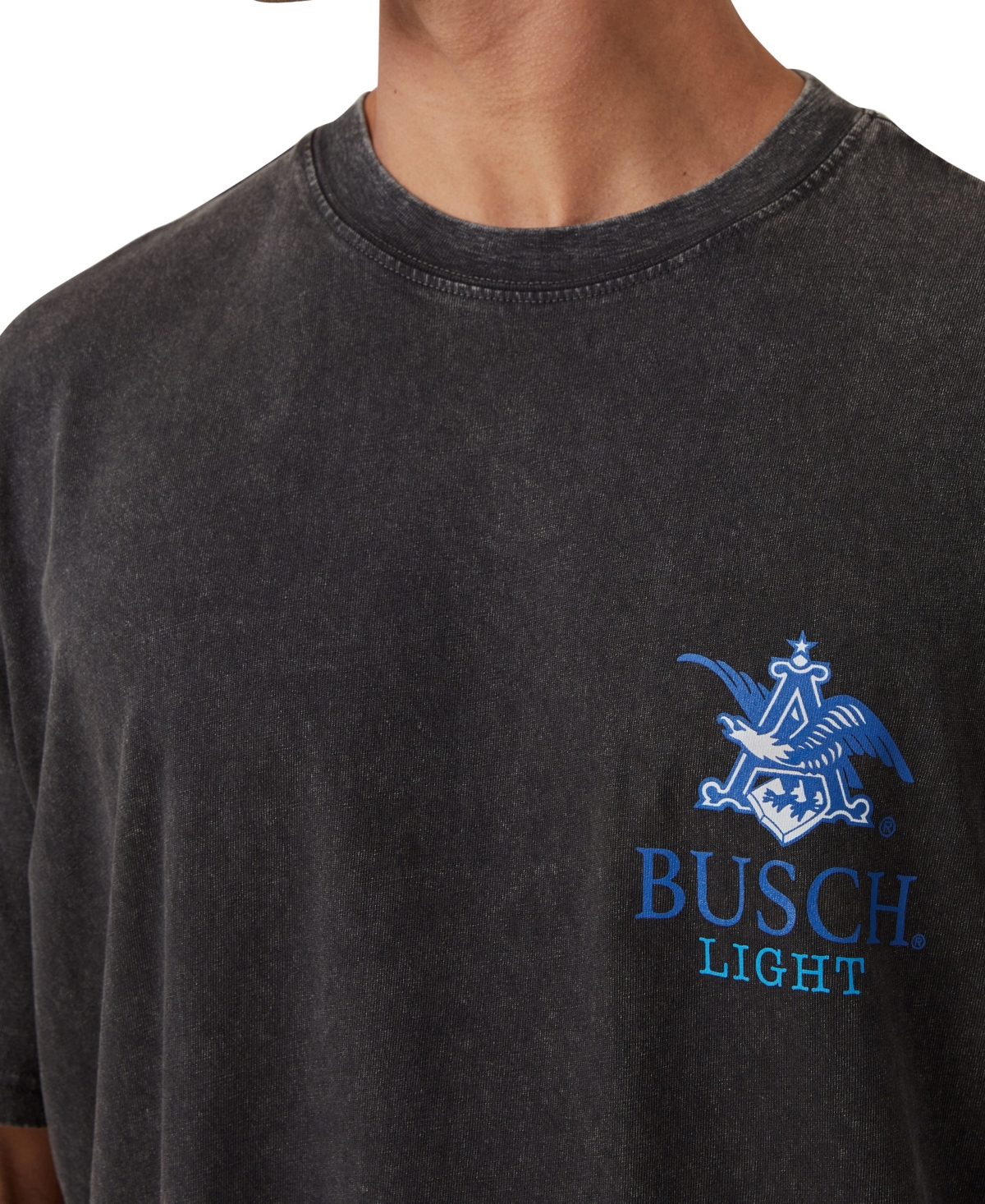 Shop Cotton On Men's Busch Light Loose Fit T-shirt In Brown