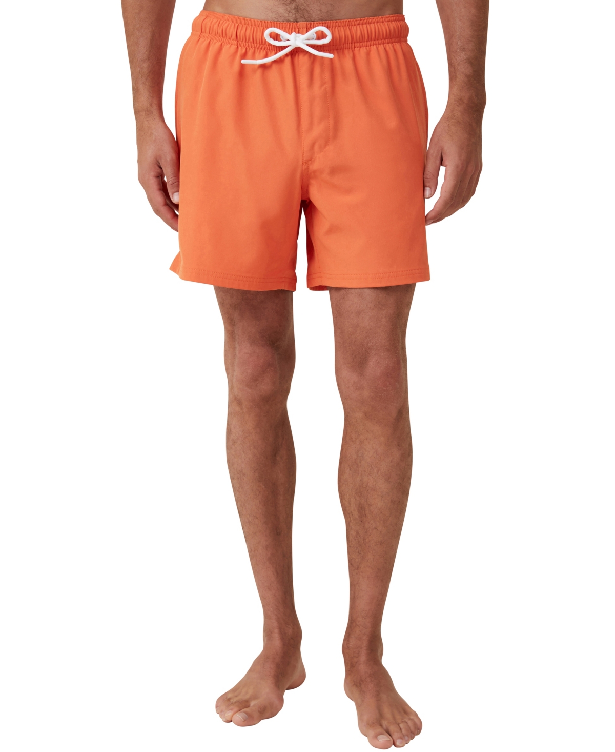 Men's Stretch Swim Short - Orange