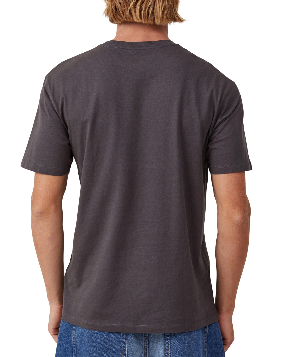 Shop Cotton On Men's Easy T-shirt In Charcoal