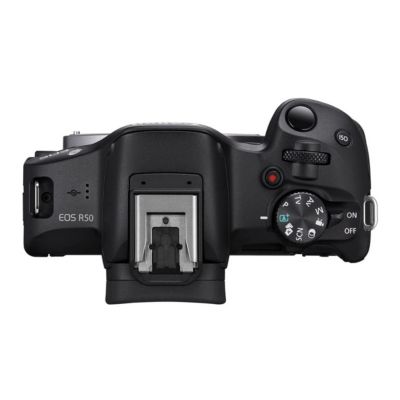 EOS R50 Mirrorless Camera, Black