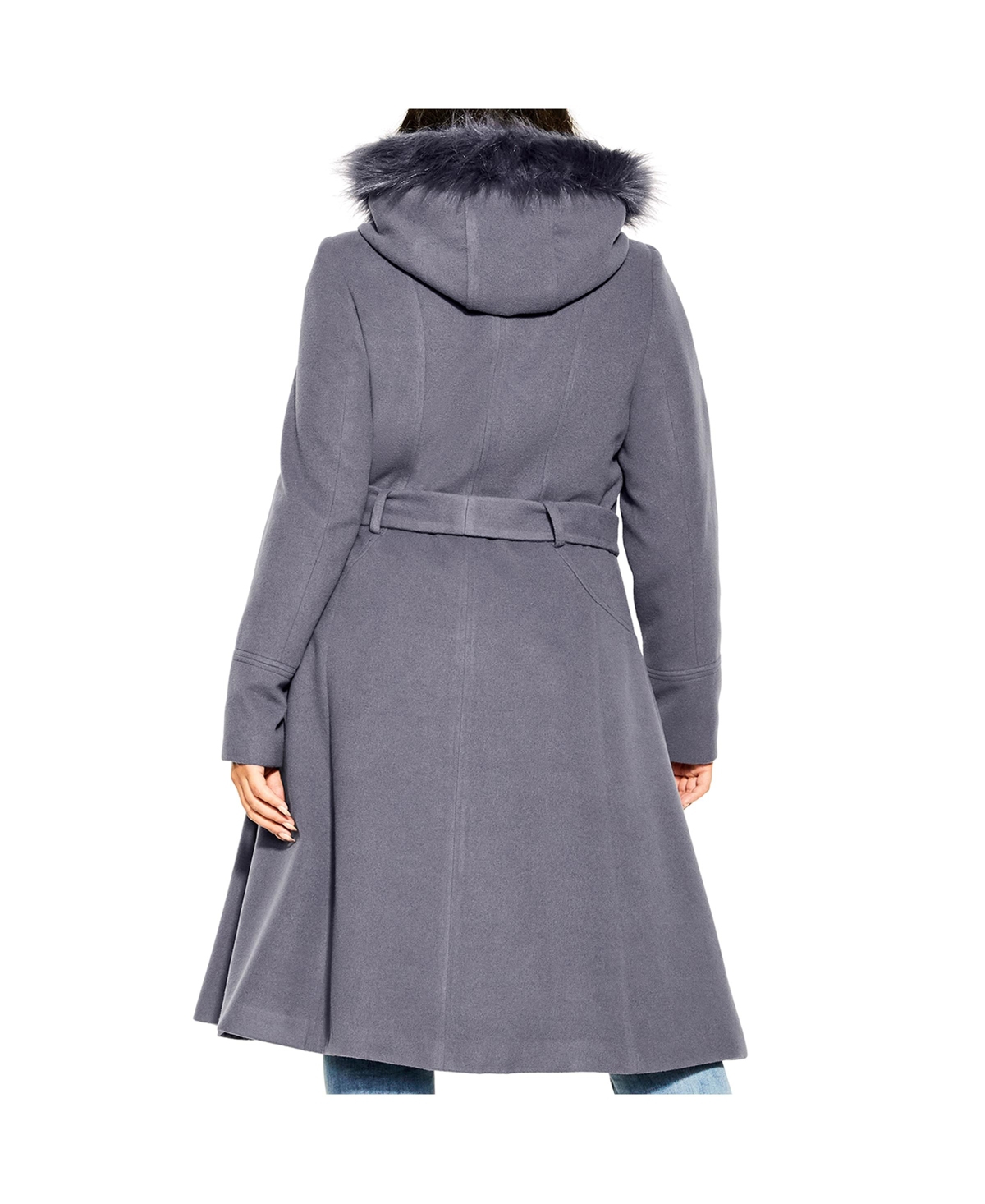 City Chic Women's Miss Mysterious Coat