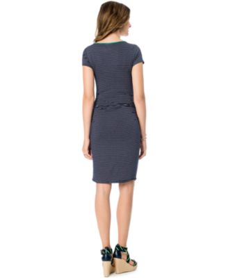 princess polly baby blue dress Stripe Seamless Bodycon Dress main image 0