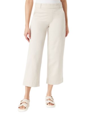Gloria Vanderbilt - Women's Shape-Effect Wide-Leg Cropped Pants
