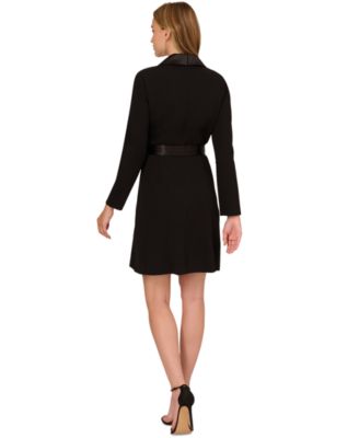 Adrianna Papell Tuxedo Sheath Dress - Macy's