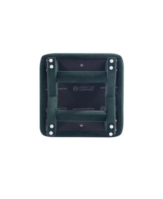 Abigail 20.47" Velvet Upholstered Ottoman Bench