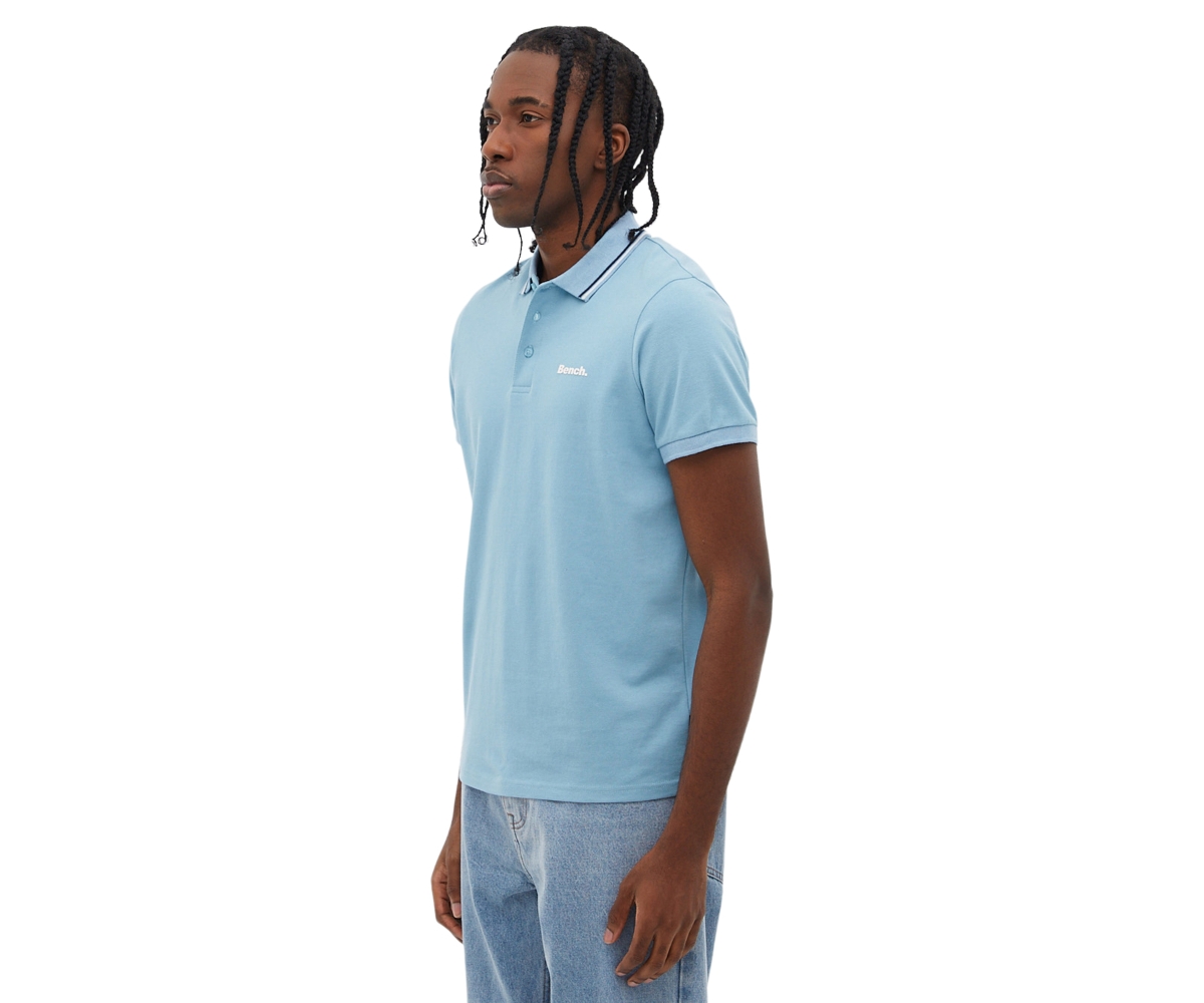 Bench Dna Men's Gruff Contrast Tipping Polo Shirt - BN2M117433