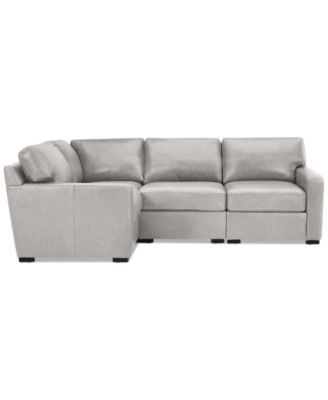 Radley 101" 4-Pc. Leather Corner Sectional
