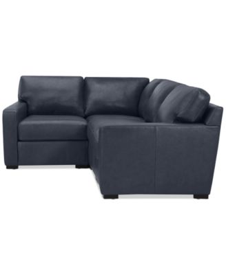 Radley 101" 4-Pc. Leather Corner Sectional
