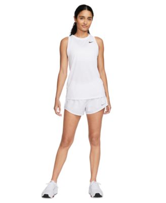 Women's One Dri-FIT Mid-Rise Brief-Lined Shorts