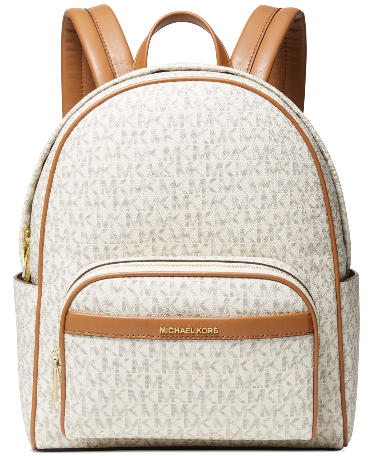 Shop Michael Kors Michael  Bex Medium Backpack In Vanilla,ac
