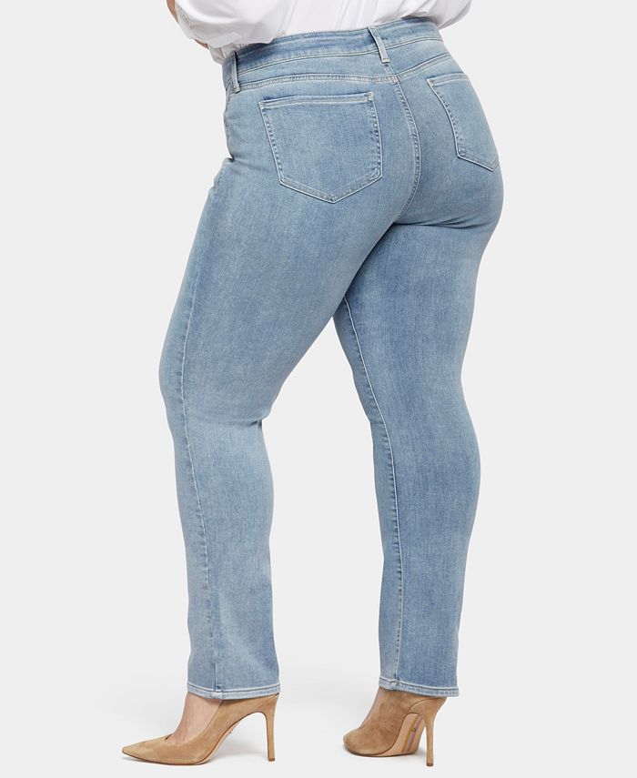 NYDJ Plus Size Marilyn Straight Jean Macy's