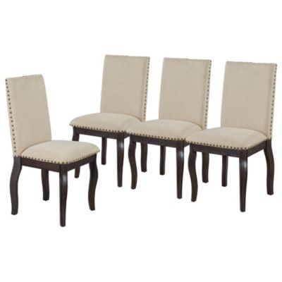 5-Pc Farmhouse Extendable Dining Table Set