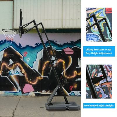 Streamdale Portable 6-10FT Outdoor Basketball Hoop