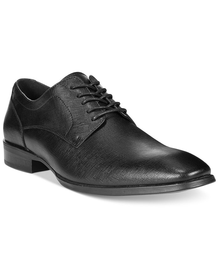 Alfani Men's Platinum Spence Textured Oxford, Created for Macy’s Macy's