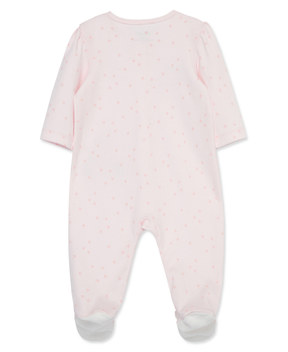 Shop Little Me Baby Girls Sweet Kitties Coverall In Pink