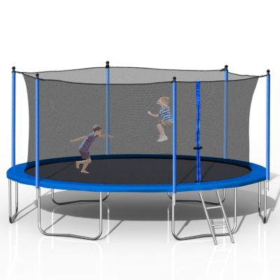 Streamdale 14FT Trampoline (Steel Tube, Ladder)
