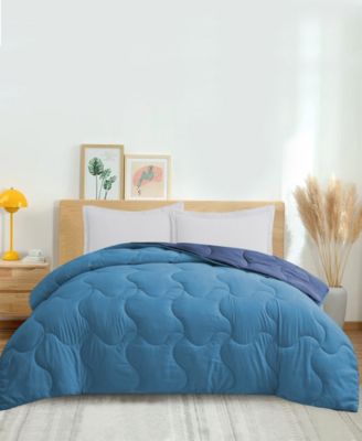 UNIKOME LIGHTWEIGHT REVERSIBLE DOWN ALTERNATIVE COMFORTER 