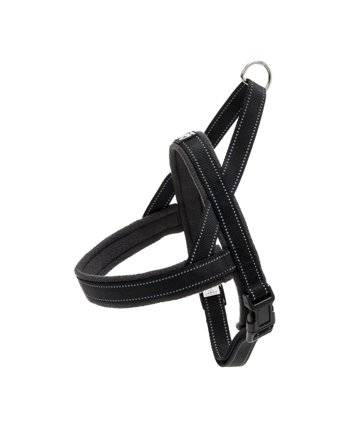 No Pull Dog Harness with Soft Padding and Reflective Material - Black