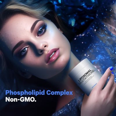 Liposomal Glutathione 1000 mg Supplement, High-Potency Reduced Glutathione - Liposomal Delivery - L-Glutathione - Phospholipids, 60 Capsules