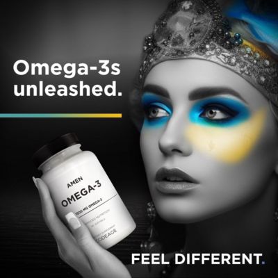 Omega-3 Supplement - 1500mg High-Potency Daily Omega 3 - EPA and DHA Fatty Acids Fish Oil - Omega 3 Fatty Acid Supplements, 90 Soft Gels Capsules