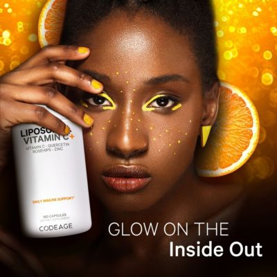 Liposomal Vitamin C 1500mg with Zinc, Elderberry, Citrus Bioflavonoids Grapefruit, Lemon, Orange Powder, Quercetin & Rose HIPS, 180 Capsules