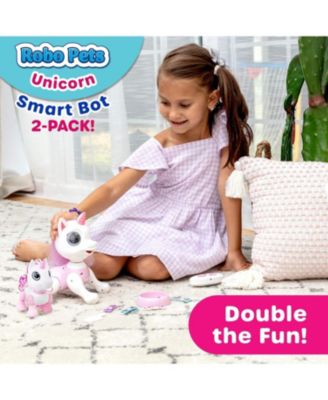 Robo Pets Unicorn Toys 2pk