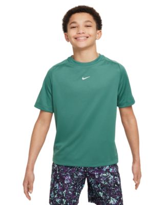 Nike - Big Boys Dri-FIT Multi+ Logo-Print Training T-Shirt