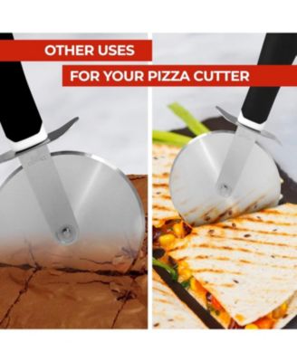 Stainless Steel Pizza Cutter Wheel with Comfortable Grip