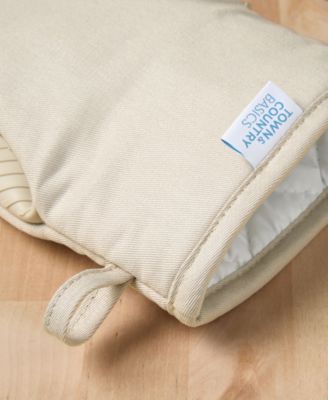 Basics Silicone Basketweave Mini Oven Mitts, Set of 2