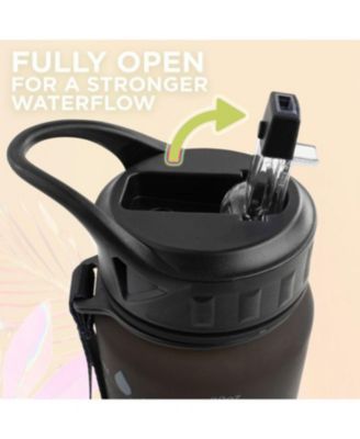 Hydration Nation Water Bottle With Time Marker 32oz