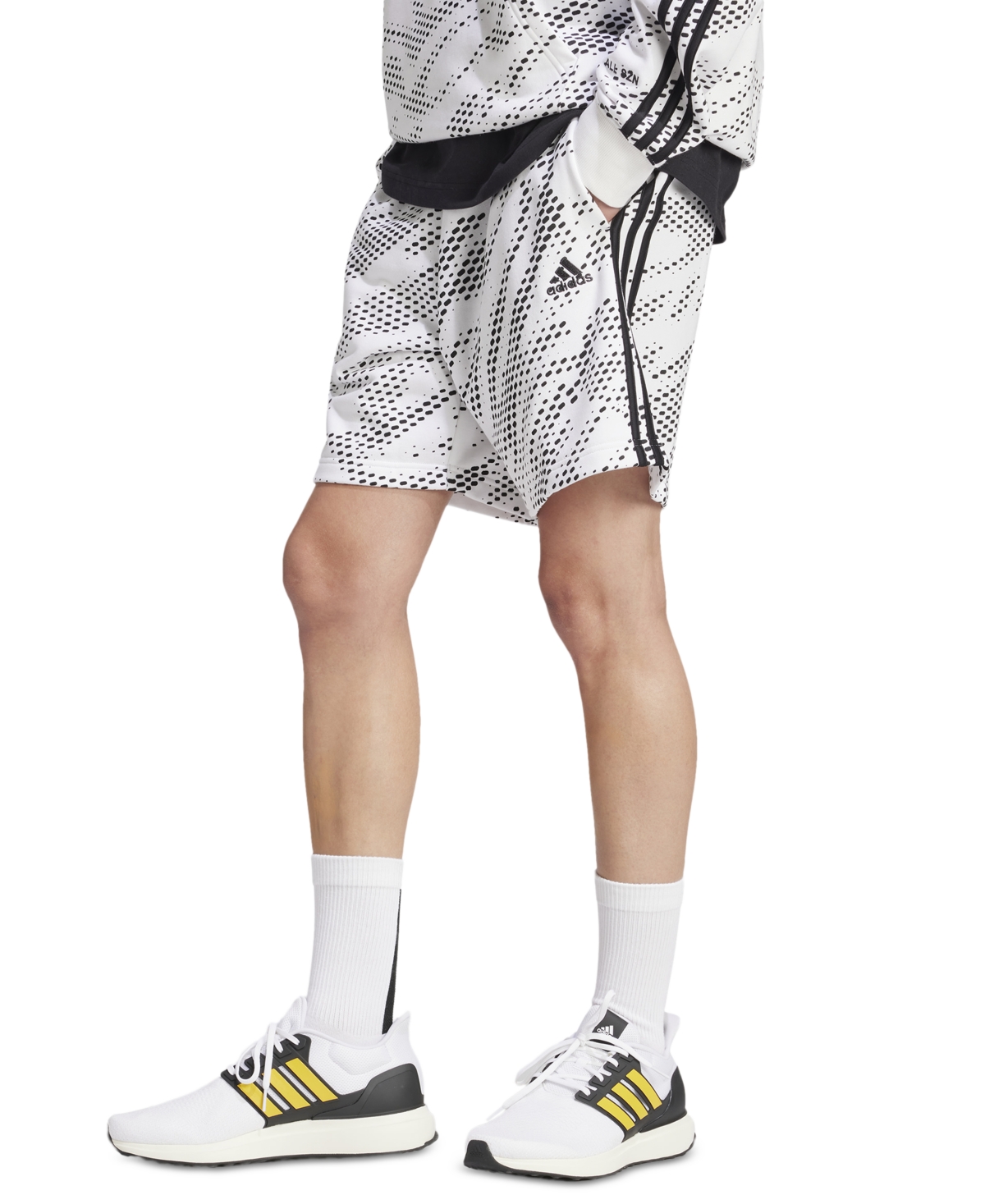 Shop Adidas Originals Men's All Szn Snack Attack French Terry 7" Shorts In White