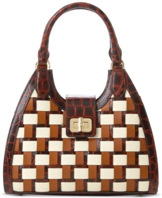 Brahmin - Adrian Pecan Edgewater Small Leather Satchel