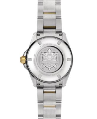Women's Swiss Automatic DS Action Lady Diamond Accent Two-Tone Stainless Steel Bracelet Watch 35mm